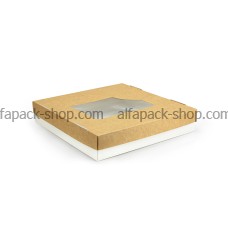 Бумажная коробка с окошком